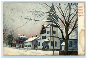 1939 Chapel St. Harrisville, Rhode Island RI Posted Postcard