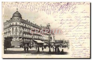 Old Postcard MONTPELLIER place of comedy