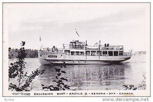 rP: Excursion Boat - Argyle II-KENORA-Ontario , canada , 30-40s