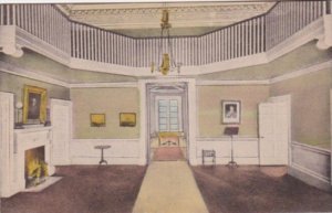 Virginia Charlottesville The Entrance Hall At Monticello Home Of Thomas Jeffe...