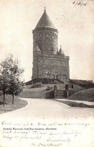 Ohio Cleveland Lake View Cemetery Garfield Monument 1905