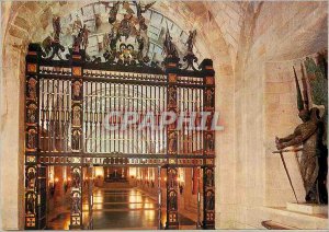 Modern Postcard Santa Cruz del Valle de Los Caidos Basilica Crypt Grid