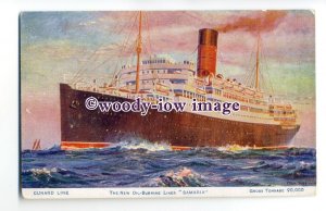 LS0504 - Cunard Liner - Samaria - postcard artist Odin Rosenvinge