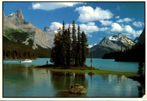 Canada Alberta Jasper National Park Maligne Lake 1989