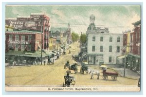 1909 North Potomac Street, Hagerstown Maryland MD Antique Unposted Postcard 