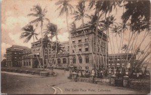Sri Lanka Ceylon The Galle Face Hotel Colombo Vintage Postcard C068