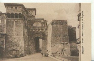 Italy Postcard - Perugia - Porta Urbica Etrusca o Di Augusto - Ref TZ6535