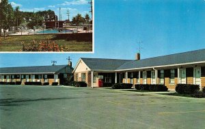 GREENWOOD, Indiana IN   WILSONIAN MOTEL~MD Wilson  ROADSIDE  ca1950's Postcard