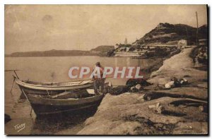 Old Postcard Sites Provence Littoral Marseille Berre Banks of the Deep Pond R...