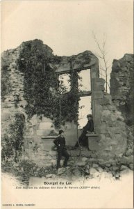 CPA LE BOURGET-du-LAC Une Fenetre du Chateau des Ducs de Savoie (1191280)