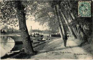 CPA SURESNES Bords de Seine (1322631)