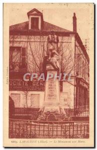 Lapalisse - The War Memorial - Old Postcard