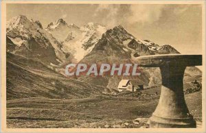 Postcard Old Lautaret (2058 m) La Table d'Orientation Garden and Museum