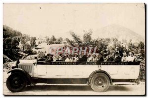 PHOTO CARD Automotive Bus Lourdes Pyrenees