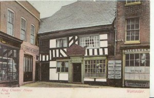 Worcestershire Postcard - King Charles' House - Worcester - Ref 2318A