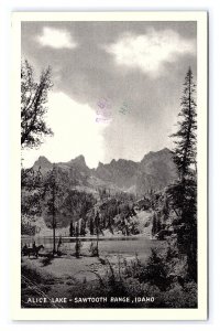 Alice Lake Sawtooth Range Idaho c1983 Scenic Postcard