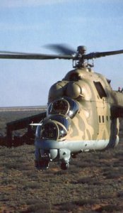 Mi-24 Hind Attack Helicopter
