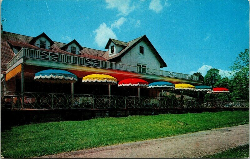 Old Mill Manor House Ambler PA Pennsylvania VTG Postcard UNP Unused Chrome 