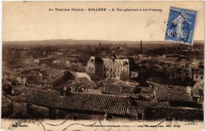 CPA Le VAUCLUSE Illustre - BOLLENE - Vue générale a vol d'oiseau (512036)