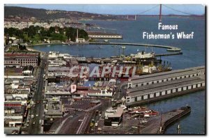 Postcard Famous Old Fisherman's Wharf