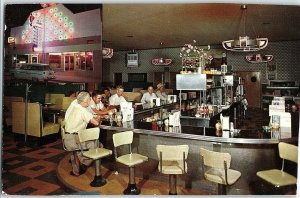 Vintage White House Cafe and Bar, Deming, New Mexico Postcard P131