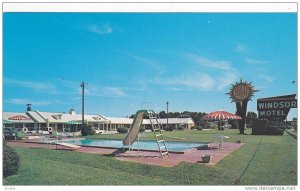 Swimming Pool at  The Windsor Motel and Dining Room Summerton,  South Carolin...