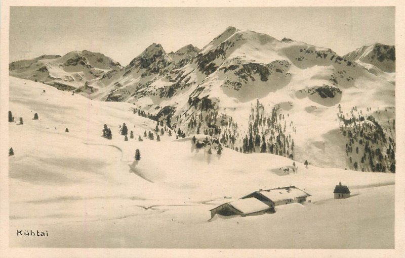 Austria Kühtai im Ötztal mountaineering 1923