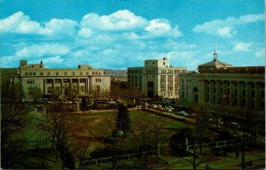 Vtg Rodney Square Post Office Public Building Wilmington Delaware DE Postcard