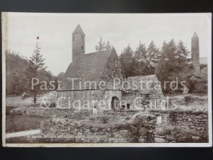 Wicklow: Glendalough, St. Kevin's Kitchen and Round Tower c1920