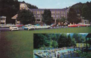 Tennessee Gatlinburg Mountain View Hotel & Simming Pool 1958