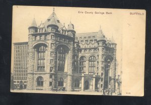 BUFFALO NEW YORK ERIE COUNTY SAVINGS BANK BUILDING VINTAGE POSTCARD NY