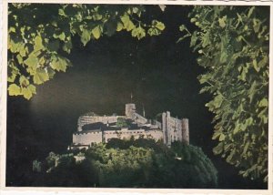 Austria Salzburg Castle At Night