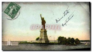 Old Postcard Statue of Liberty Statue of Liberty New York