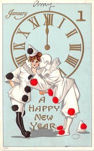 New Years Clown 1909 