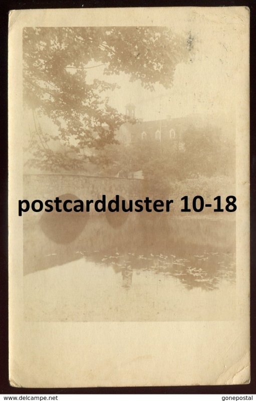 dc1765 - Postmark GERMANY Altmittweida 1926 Bridge View. Real Photo Postcard