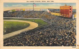 Yankee Stadium New York City, New York USA Baseball 1943 