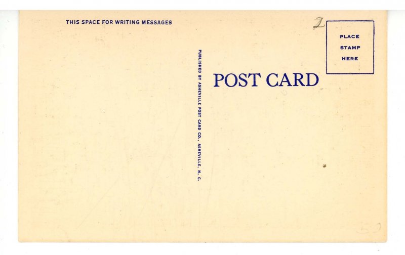 NC - Morganton. Union Street at Night looking West