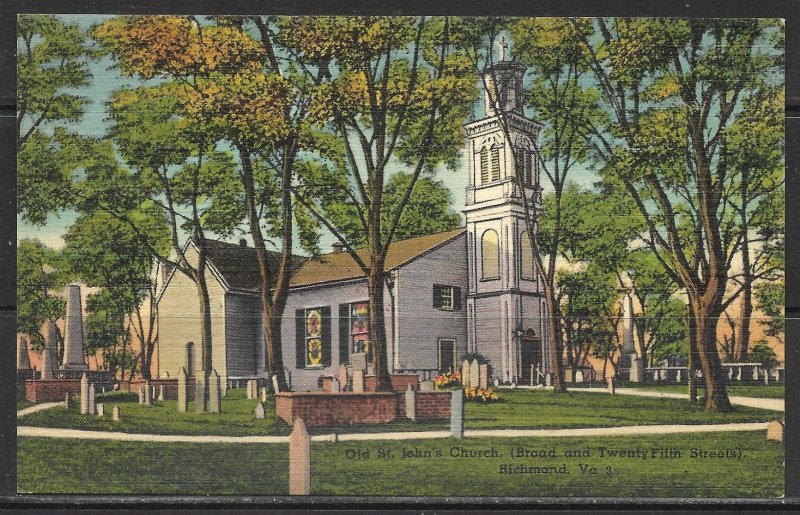 Virginia, Richmond - Old St John's Church  - [VA-295]