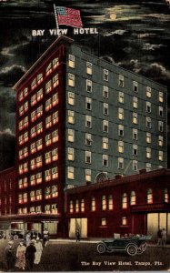 Florida Tampa Bay View Hotel At Night