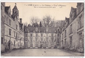 Le Chateau - Cour d'Honneur, Usse (Indre et Loire), France, 1900-1910s