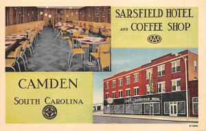 Sarsfield Hotel Coffee Shop Camden, South Carolina  