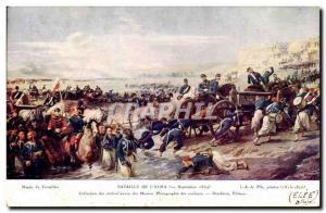 Museum of Versailles Old Postcard Battle of & # 39Alma (September 1854)