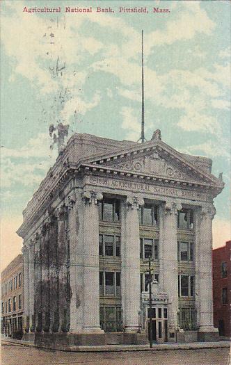 Massachusetts Pittsfield Agricultural National Bank 1917