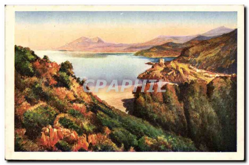 Old Postcard Corsica Corsica Porto Gulf