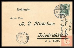 German Reichspost Postcard