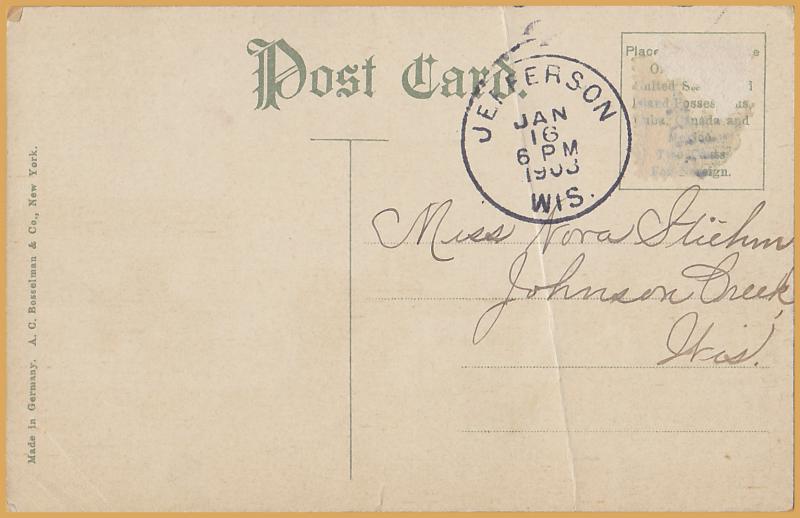 Jefferson, Wis., St. Colletta's Convent - 1908