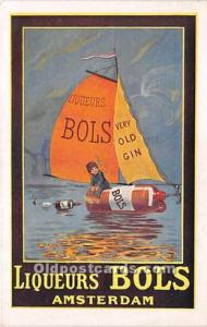 Liqueurs Bols Amsterdam Advertising Unused 