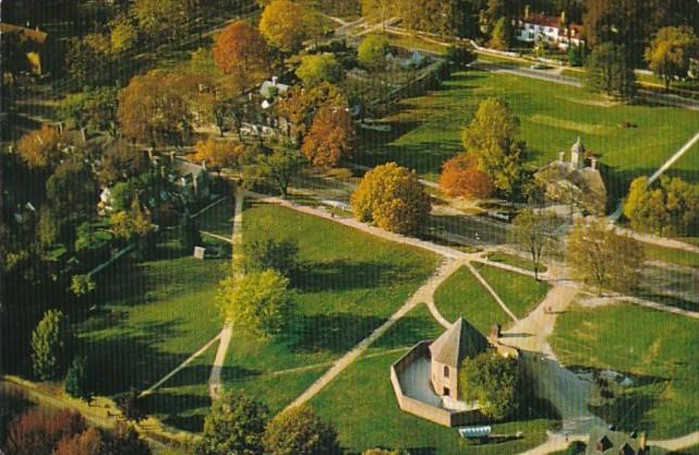 Virginia Williamsburg Aerial View Market Square