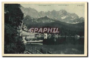 Old Postcard Eibsee