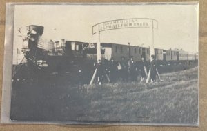 POSTCARD UNUSED - DIRECTORS OF U.P.R.R IN 1866, 100TH MERIDAN